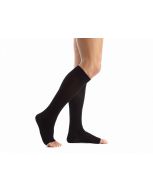 Ecosse City chaussettes - pieds ouverts - Classe 2 - Noir