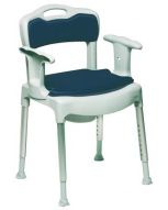 GOHY Etac Swift Commode toiletstoel met armleuningen en rugsteun